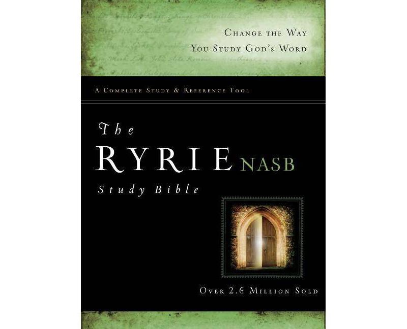 Ryrie Study Bible-NASB - (New American Standard 1995 Edition) by  Charles C Ryrie (Hardcover)