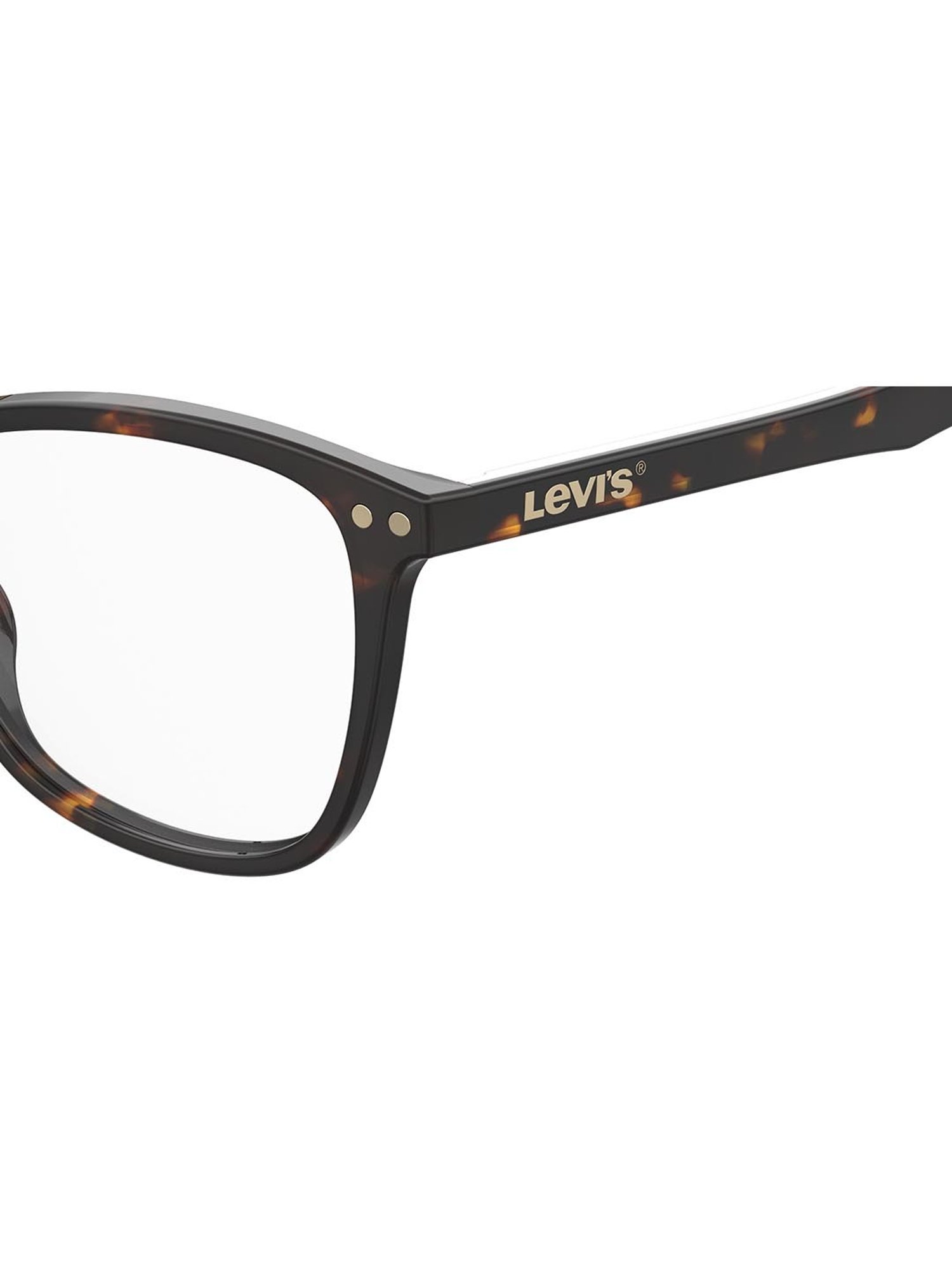 Levi's Brown Rectangular Eye Frames for Women