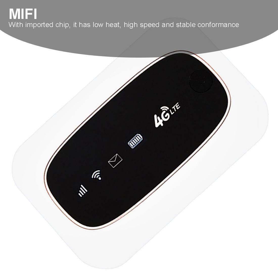 Universal Portable 4G SIM Card Router WIFI MIFI White