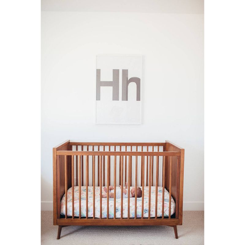 Copper Pearl Premium Crib Sheet - Bloom