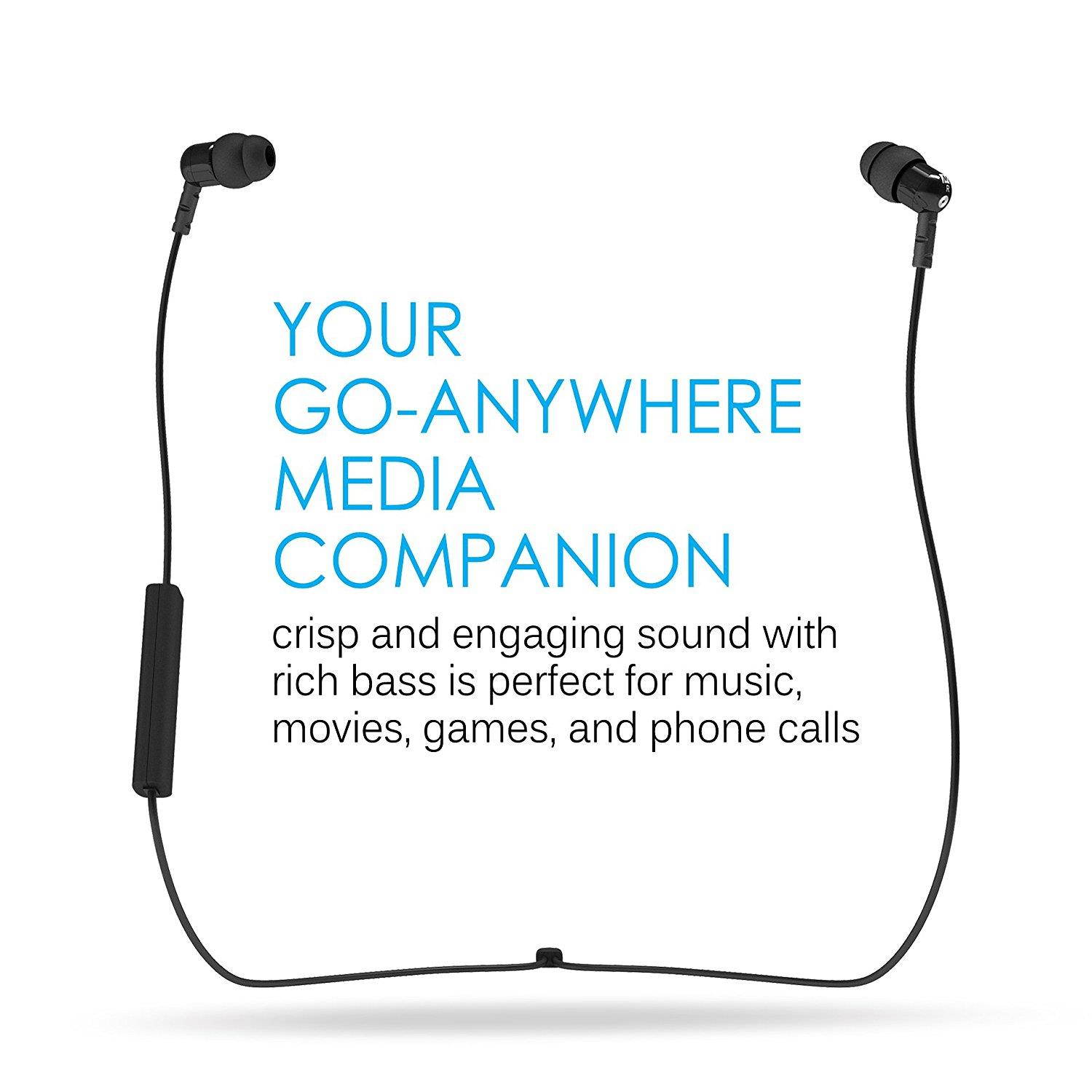 MEE audio M9B Bluetooth Wireless Noise-Isolating In-Ear Stereo Headset