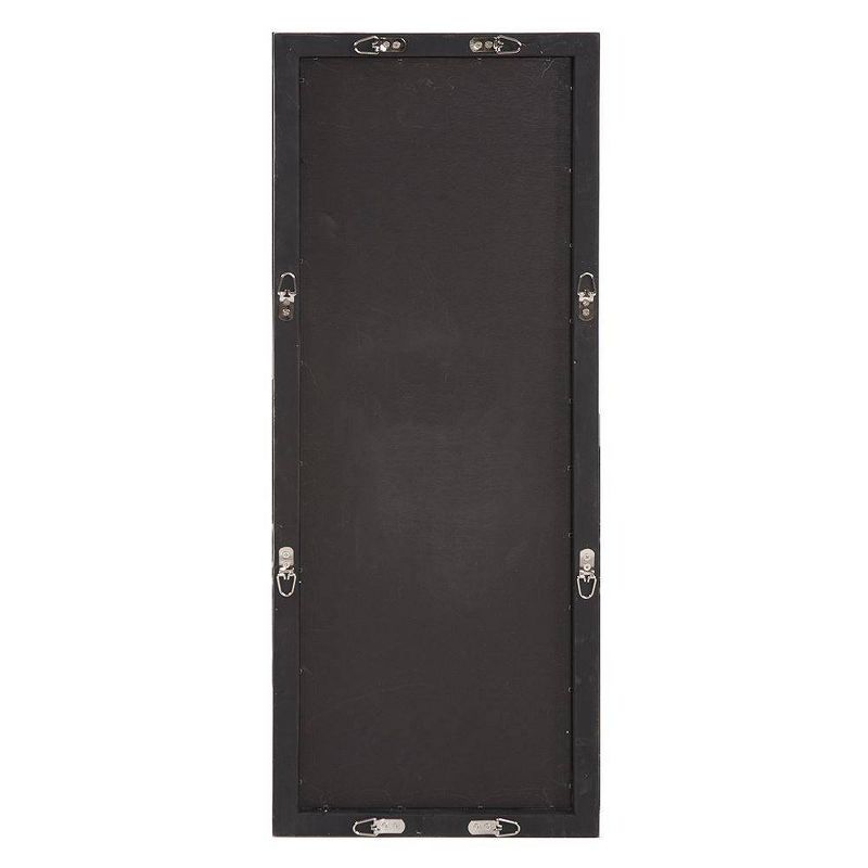 Rectangle Dynasty Decorative Wall Mirror Silver - Howard Elliott