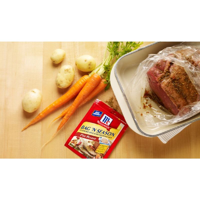 McCormick Bag 'N Season Cooking Bag and Pot Roast Seasoning Mix .81oz