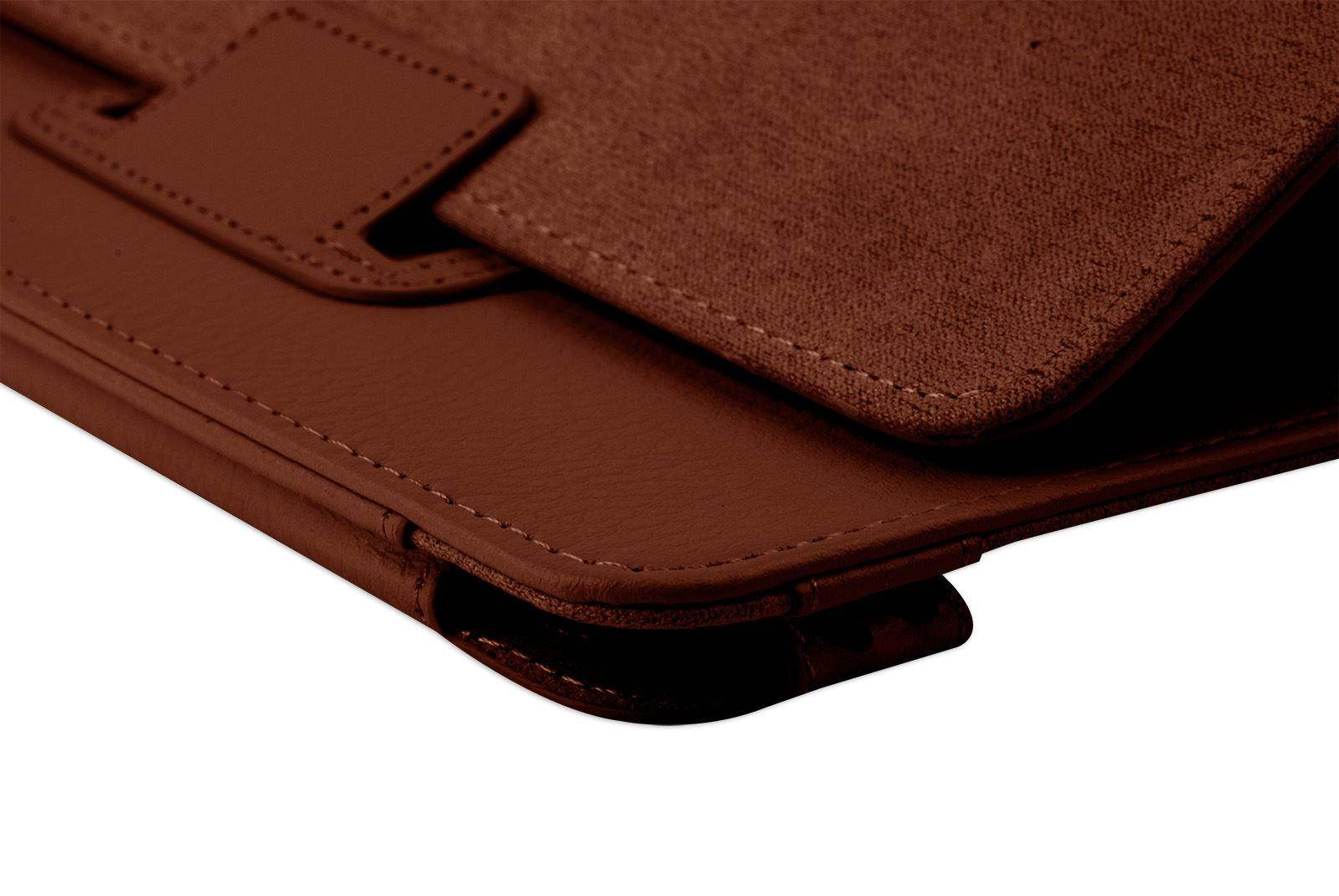 Hellfire Trading Magnetic PU Leather Case Cover for Samsung Galaxy Tab 4 8" T330 - Black