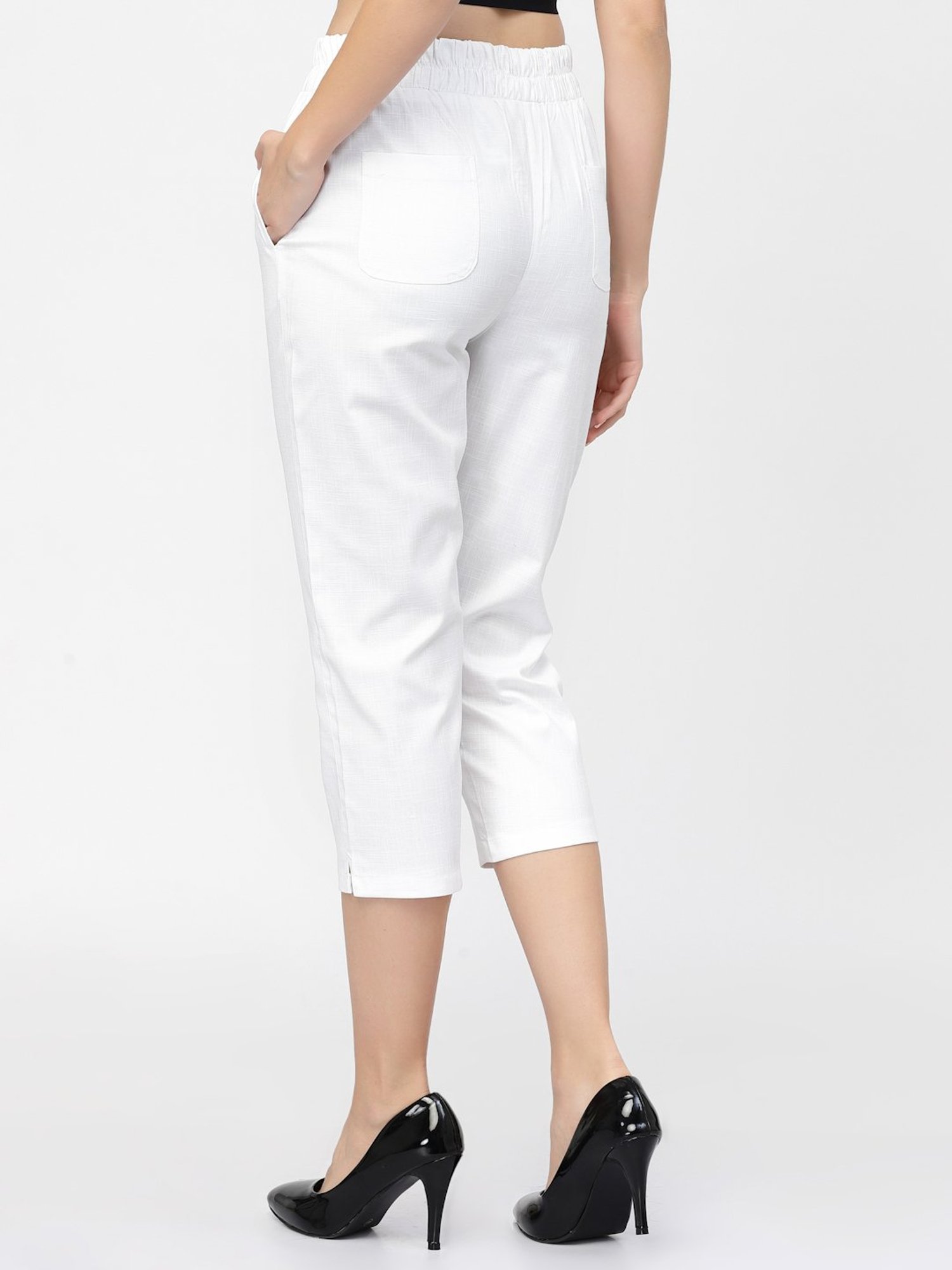 KENDALL + KYLIE Black Mid Rise Pants