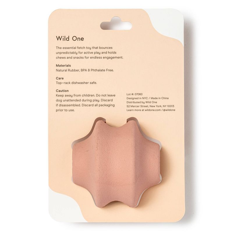 Wild One Twist Toss Interactive Dog Toy - Pink