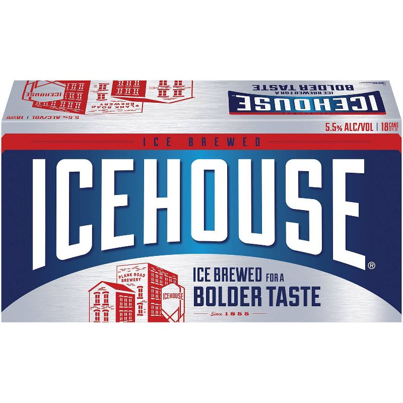 Icehouse Ice Lager Beer - 18pk/12 fl oz Cans