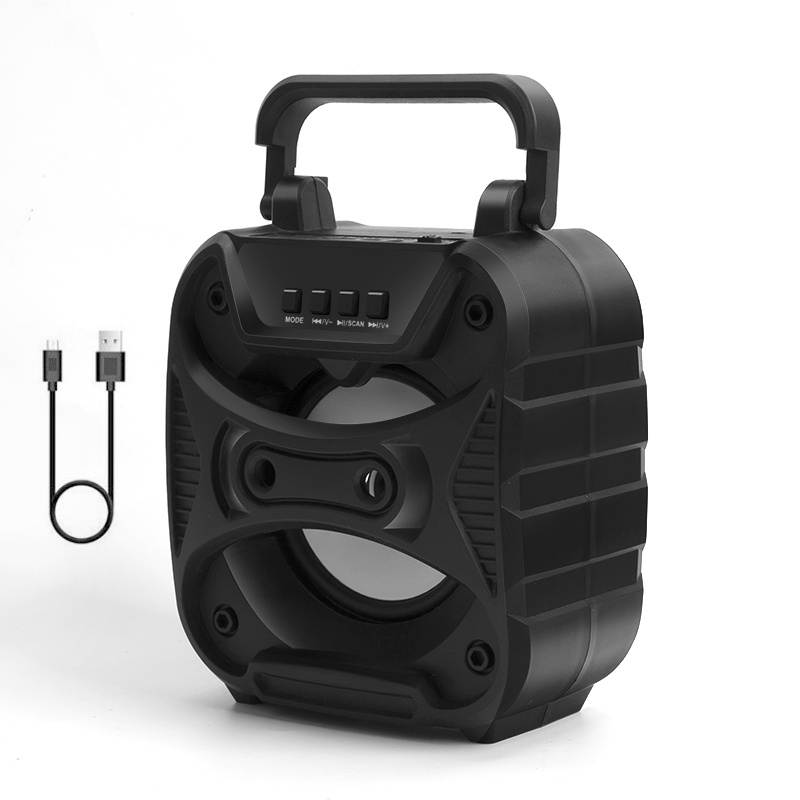 Handhled Bluetooth Speaker, Portable Deep Bass Wireless Stereo Loud for Indoor Outdoor Party