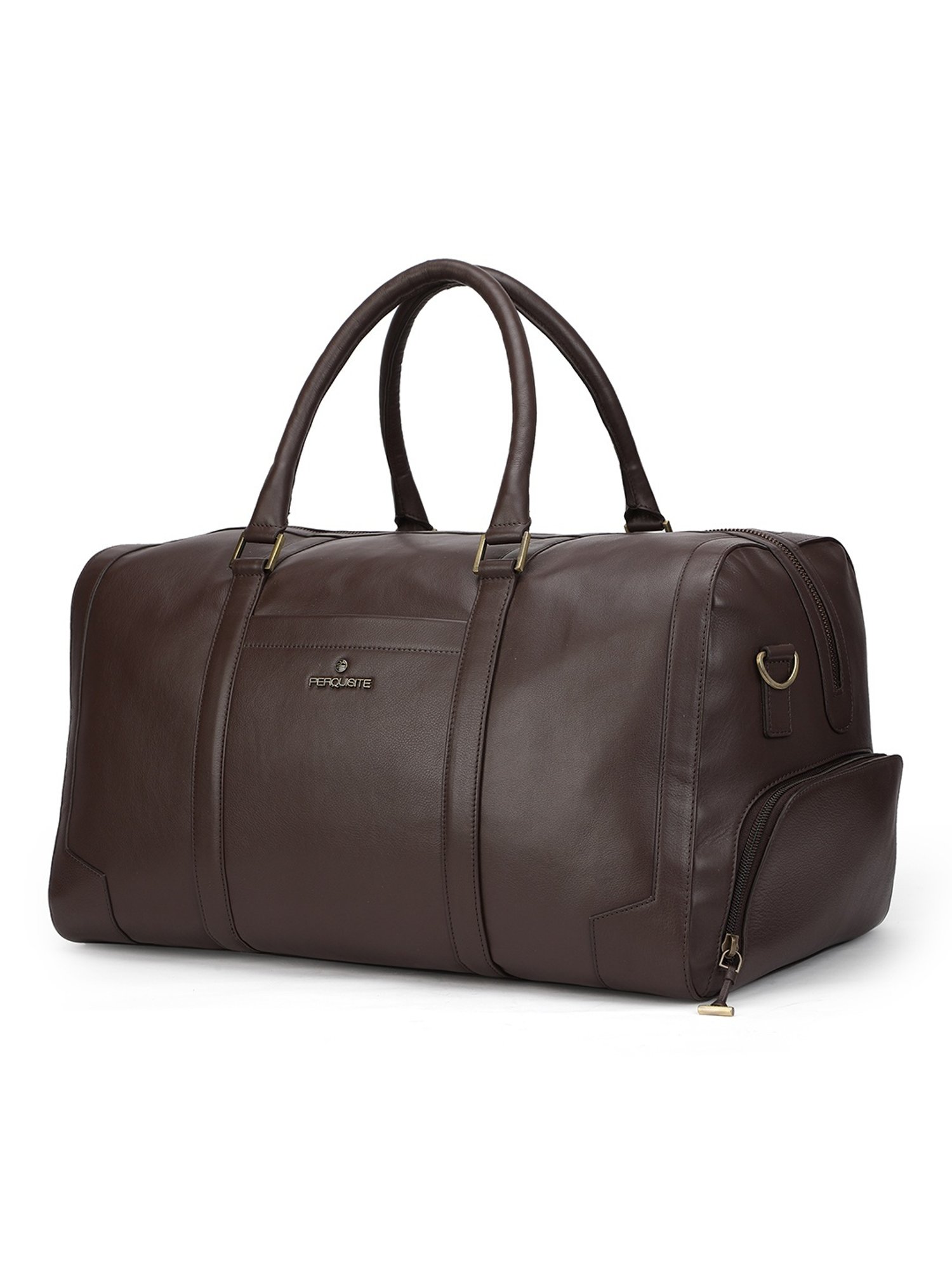 PERQUISITE CHRISTIANO VALISE BrownMedium Duffle Bag