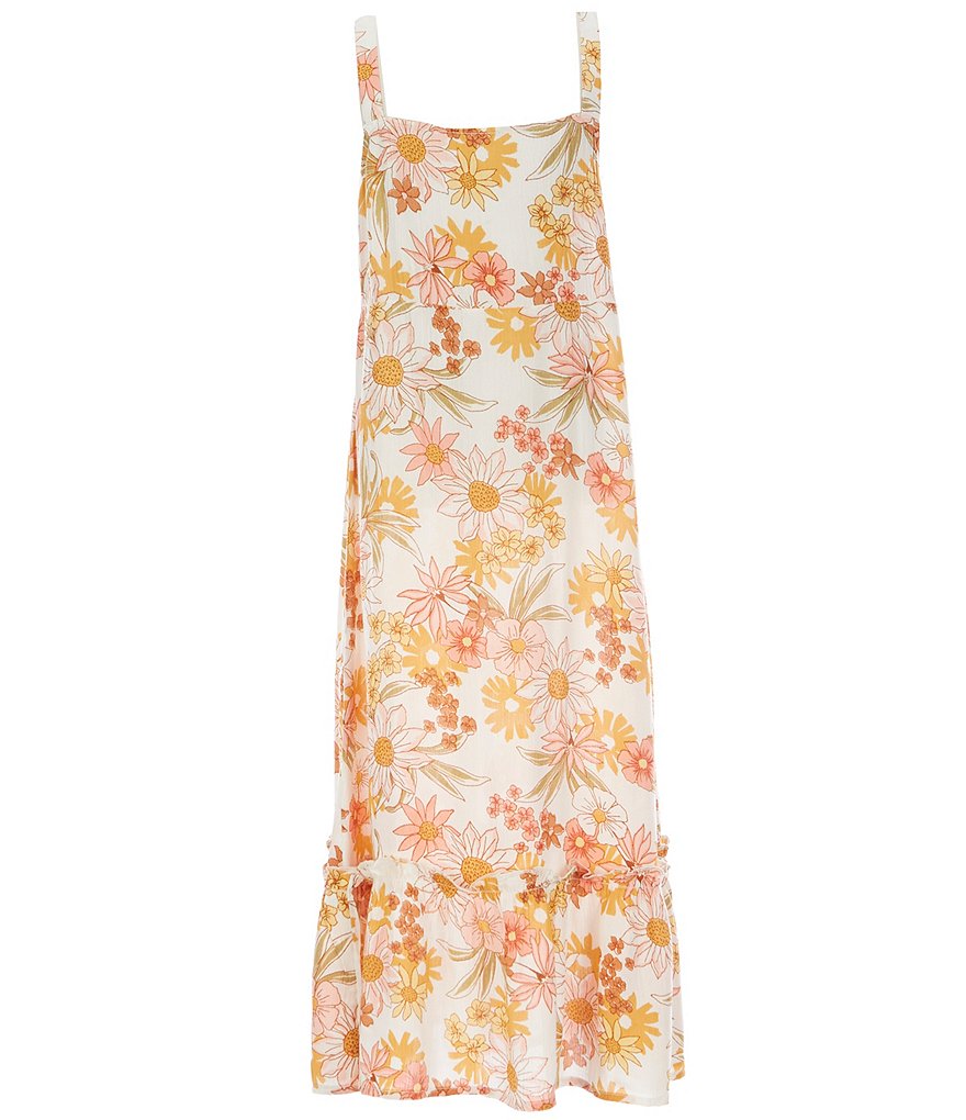 Guess Big Girls 7-16 Striped Overall Dress