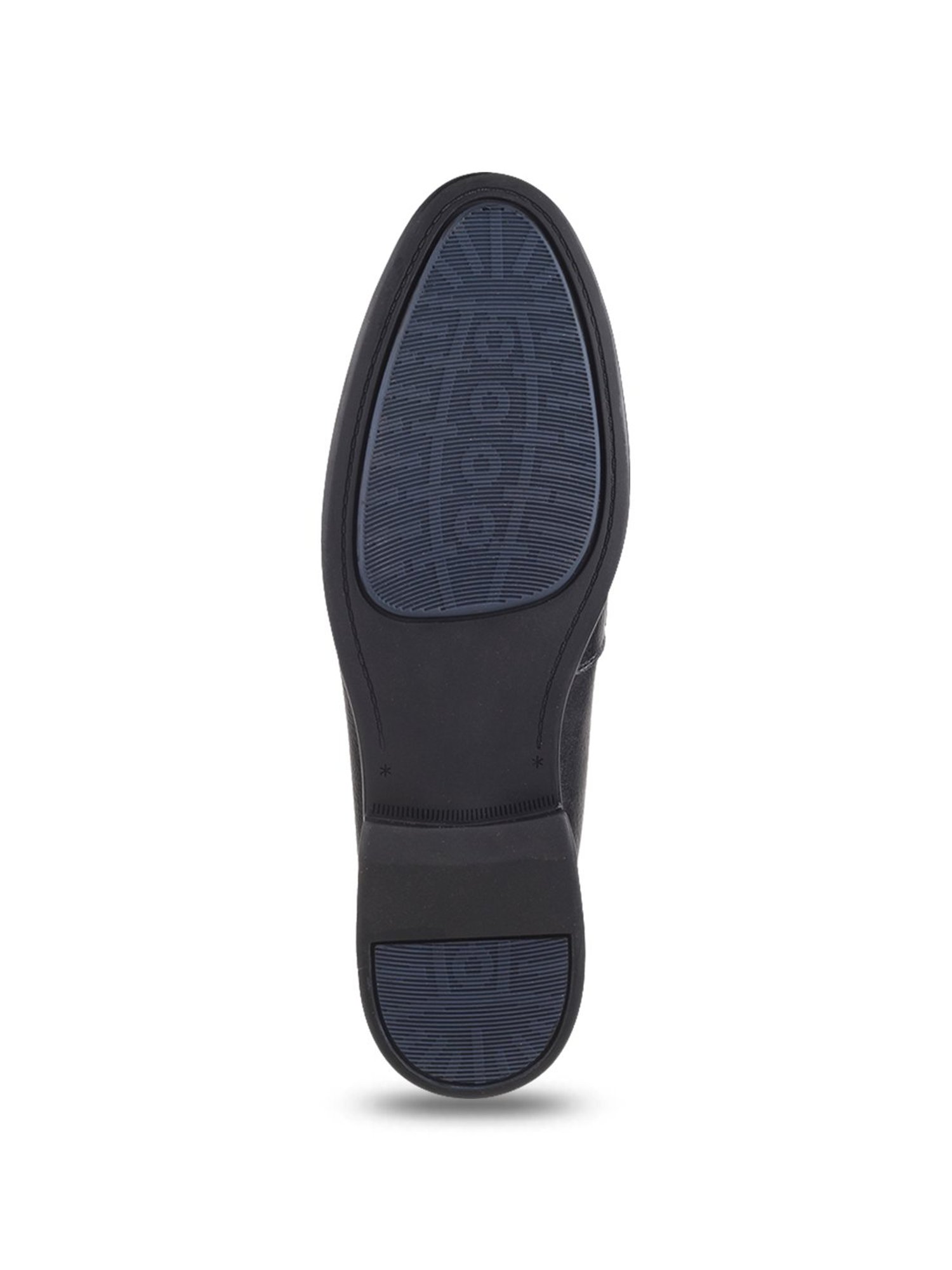 Da Vinchi by Metro Men's Black Formal Loafers