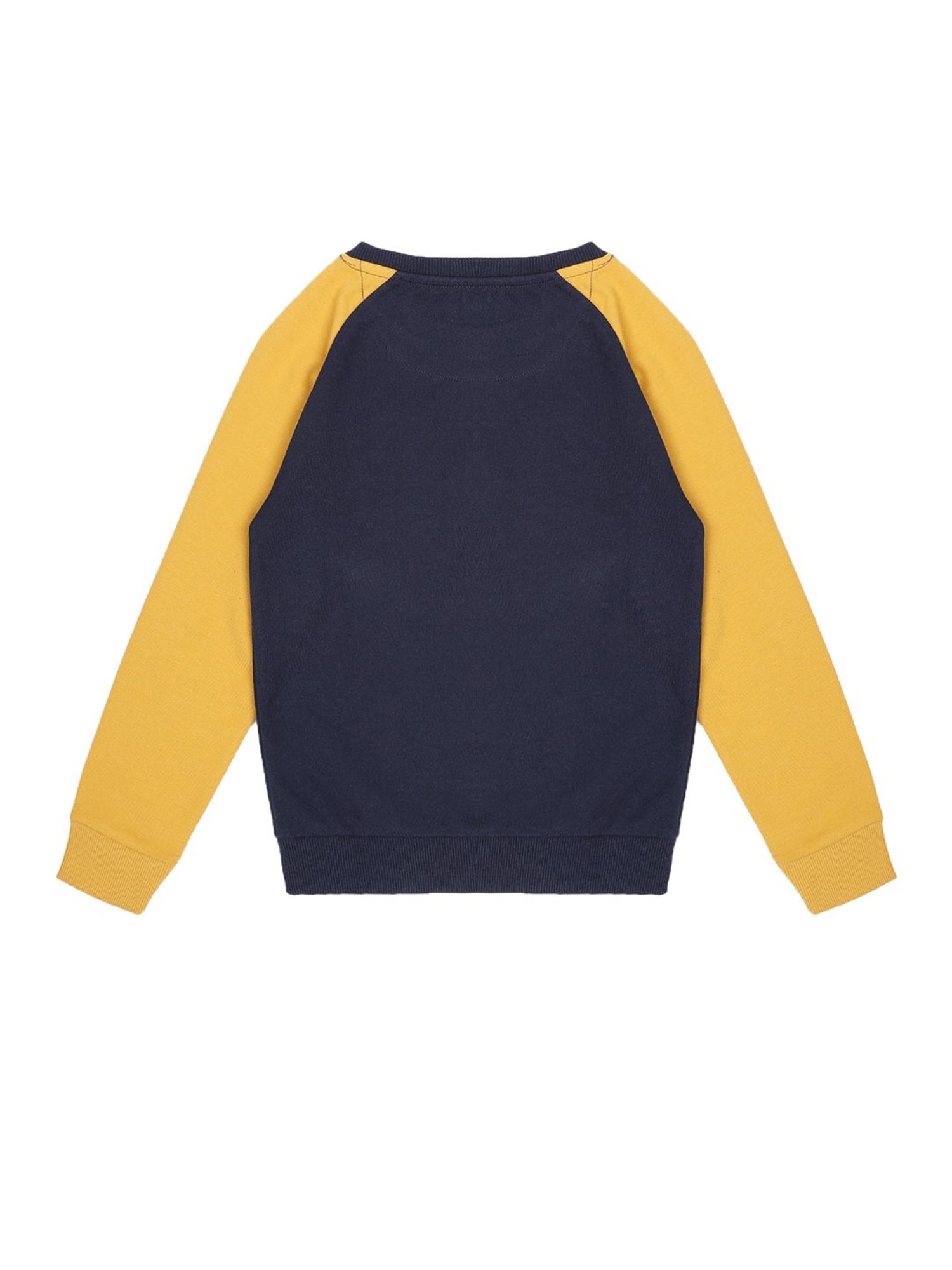 Mothercare Kids Navy Embellished Full Sleeves Sweatshirt