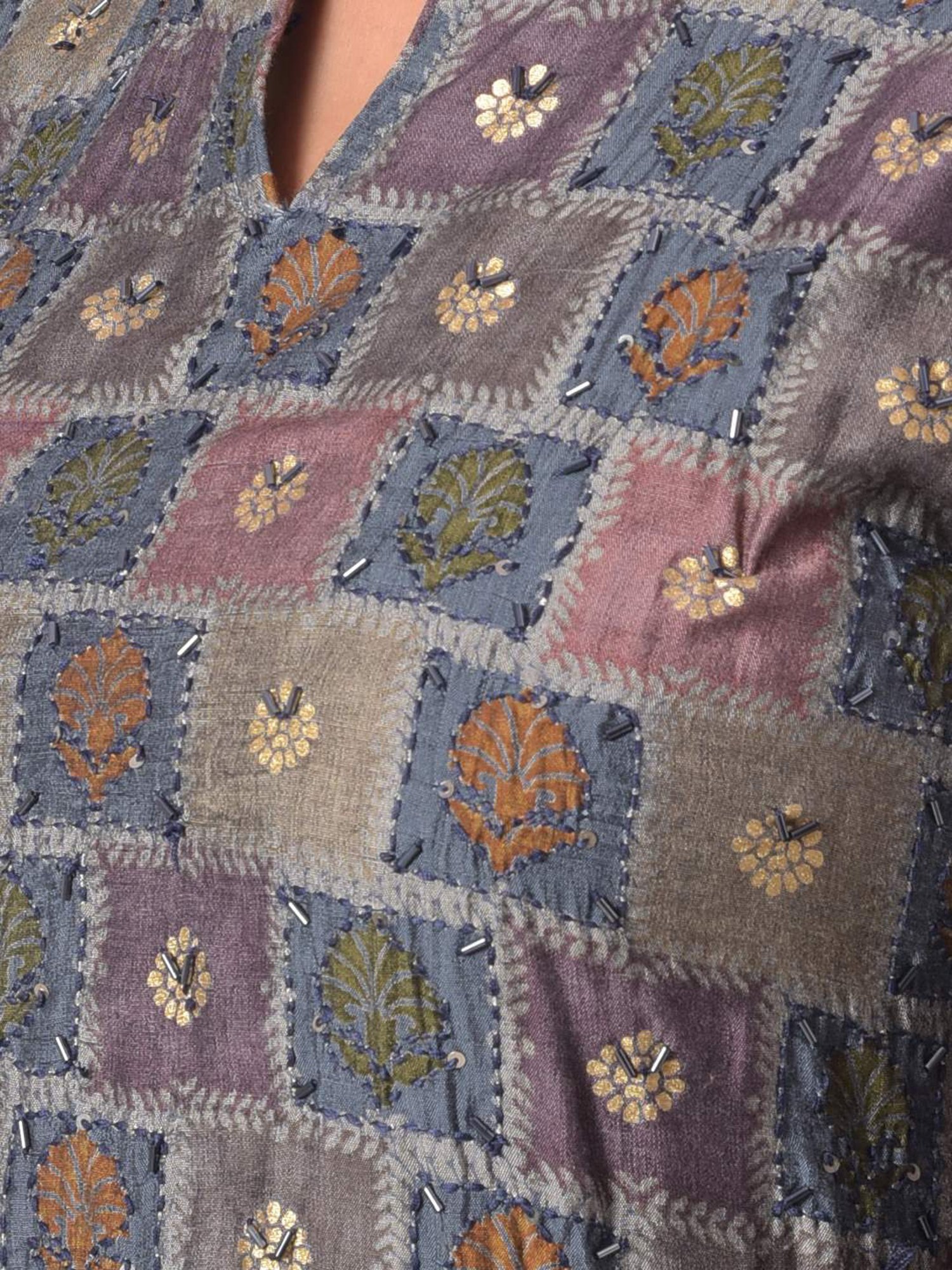 Dollar Missy Blue Embellished Kurta With Pants