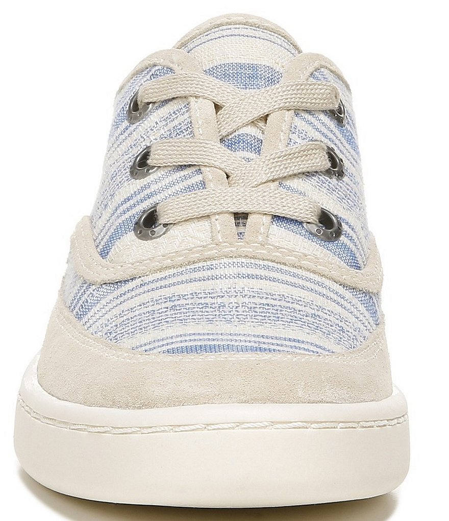 Zodiac Cheezburger Striped Lace-Up Sneakers