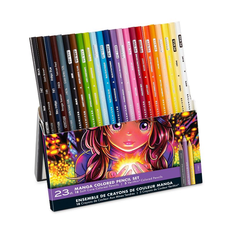Prismacolor 23ct Colored Pencil Set - Manga