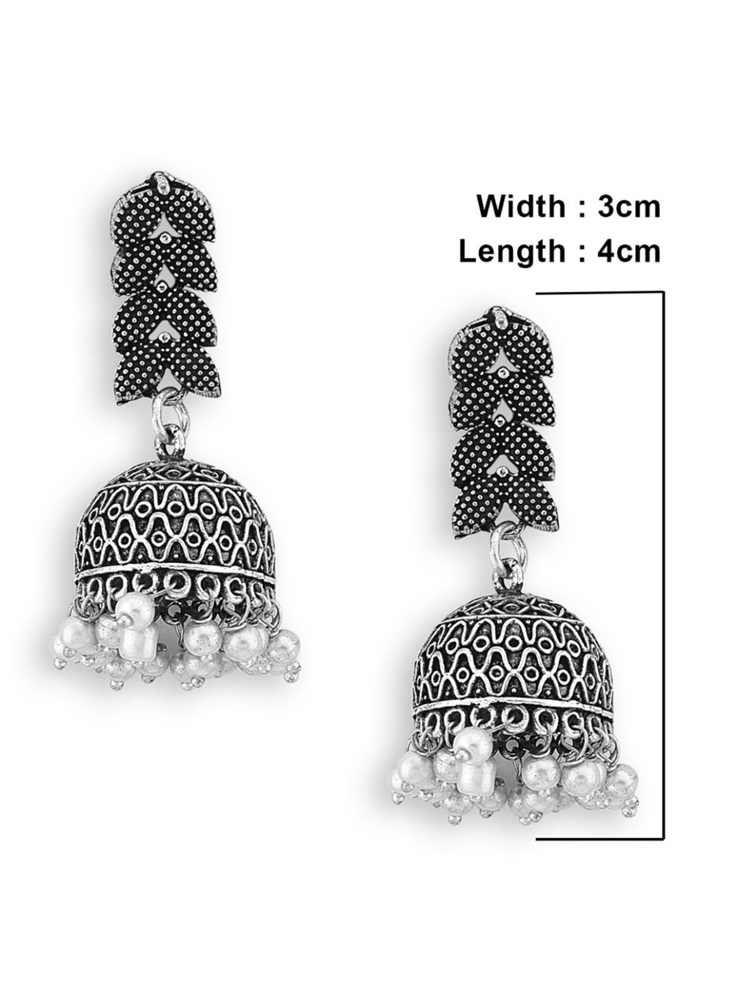 Fida Ethnic Silver Jewellery Set