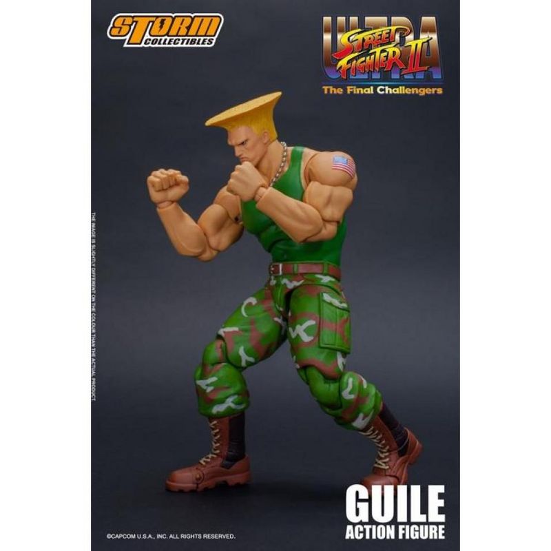 Guile 1:12 Scale Figure I Street Fighter | Storm Collectibles Action figures