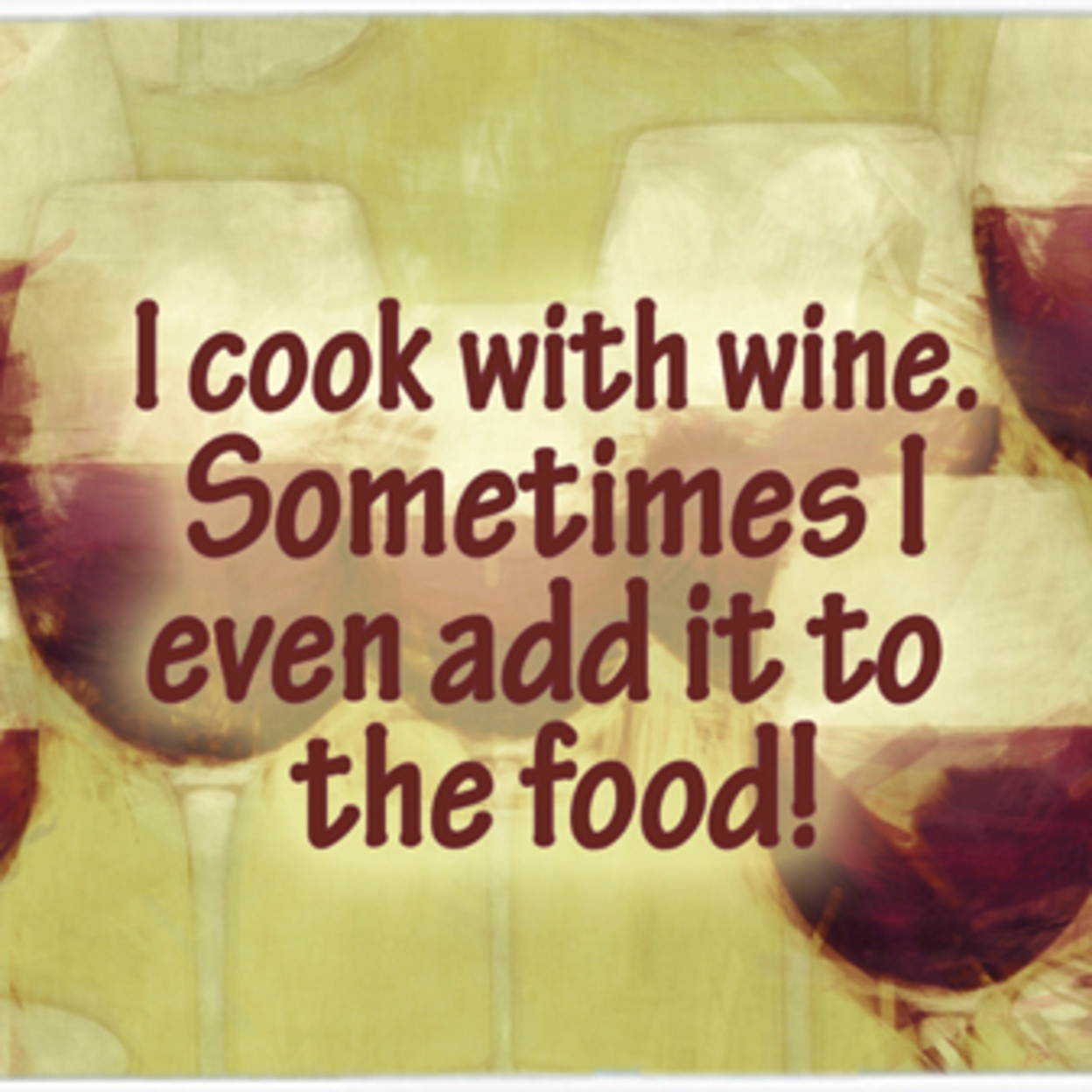 I cook with wine Mouse Pad, Hot Pad or Trivet SB3069MP