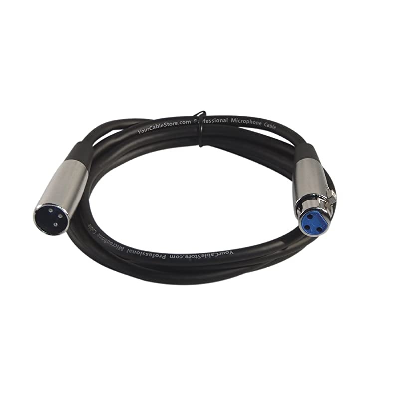 Store XLR 3 Pin Microphone Cable (6 feet)