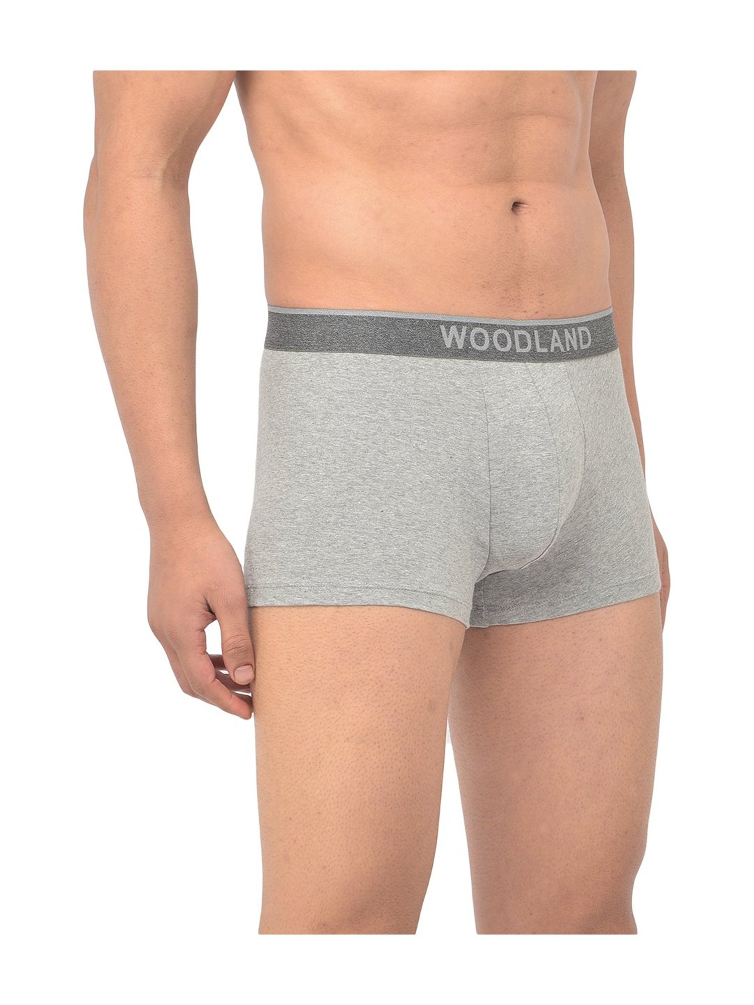 Woodland Light Grey High Rise Solid Trunks