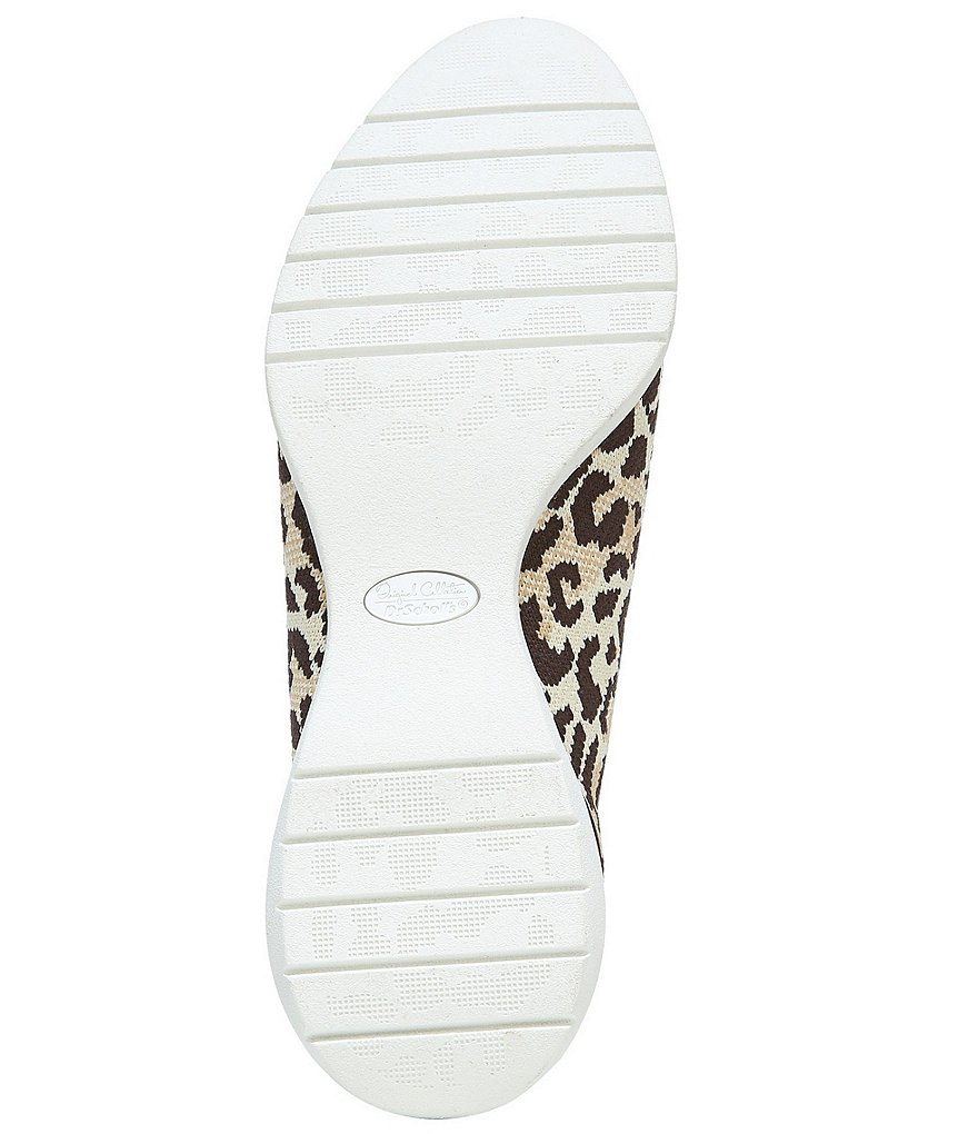 Original Collection by Dr. Scholl's Jayla Knit Leopard Print Wedge Slip-Ons