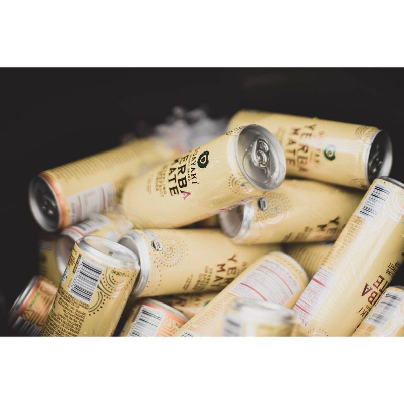 Guayaki Yerba Mate Sparkling Grapefruit Ginger - 12 fl oz Can