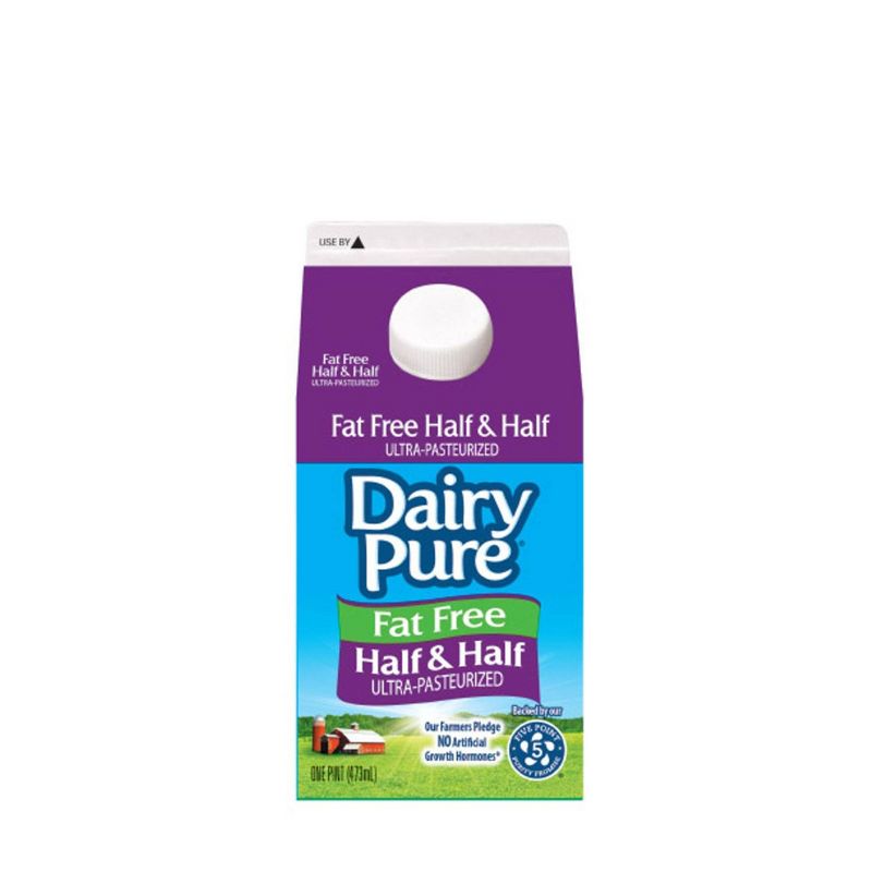 DairyPure Fat Free Half & Half - 1pt