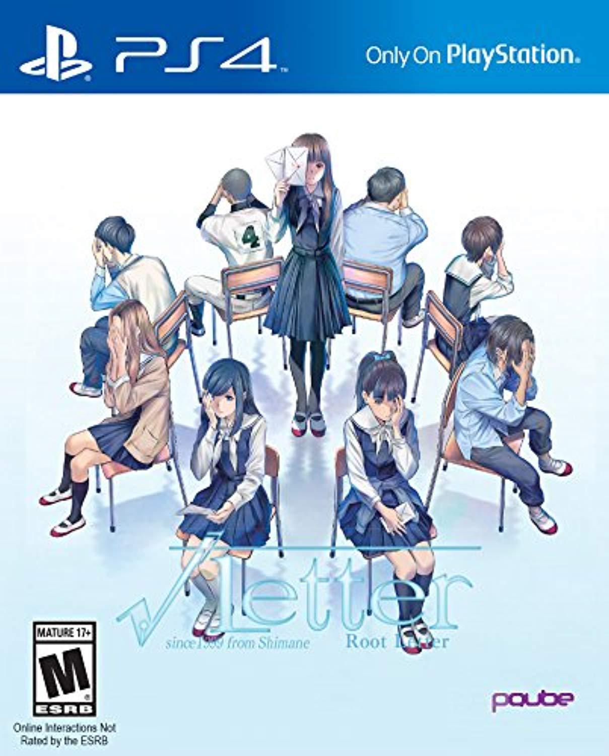 PS4 Root Letter - PlayStation 4