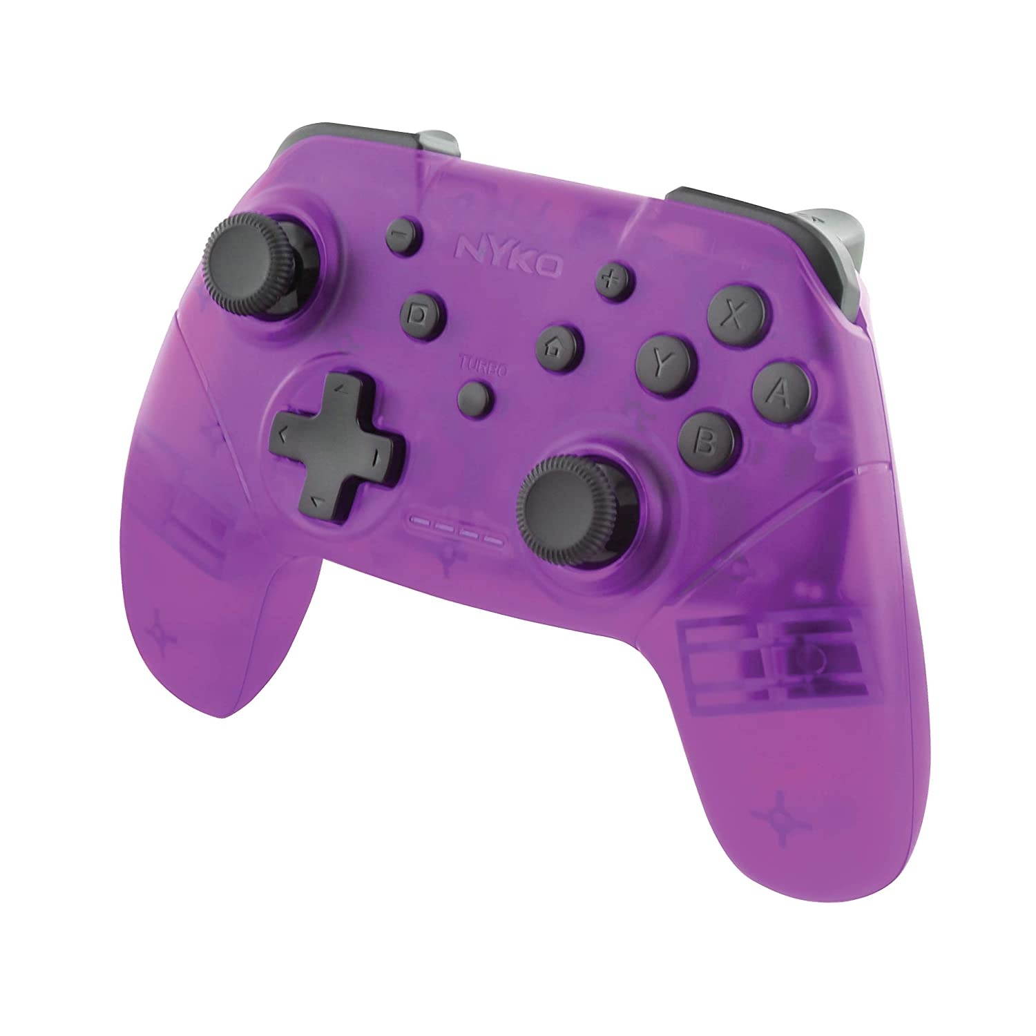 Nyko Wireless Core Controller - Bluetooth Pro Controller Alternative with Turbo and Android/PC Compatibility for Nintendo Switch - Purple