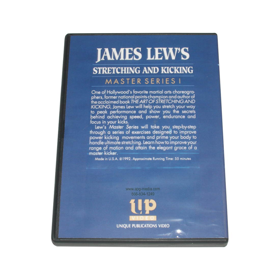 Stretching & Kicking Master Series DVD James Dragonmaster Lew LEW2-D kung fu