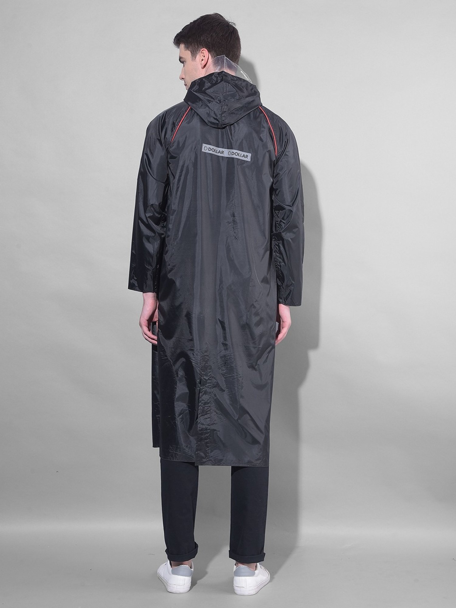 Wildcraft Red & Maroon Regular Fit Colour Block Rainwear Jacket