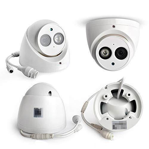 6MP Outdoor PoE IP Camera IPC-HDW4631C-A 2.8mm, Dome Security Camera with Audio, Built-in Mic, IR 164ft Night Vision, Smart H.265+ WDR, IVS, ONVIF, IP67, International Version