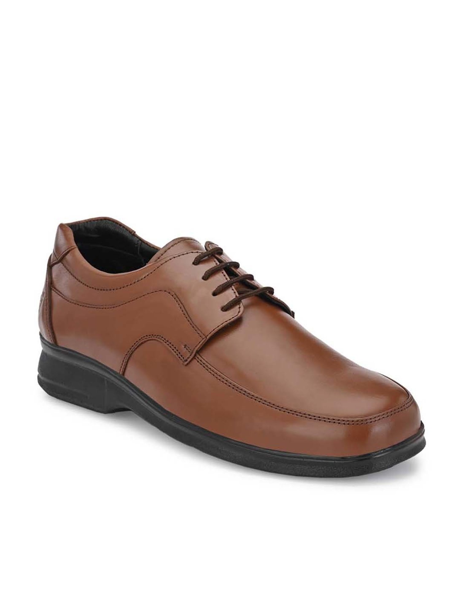 Eego Italy Men's Brown Derby Shoes