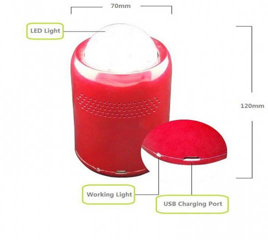 Wireless Bluetooth Mini MP3 Music Speaker LED Disco Mirror Ball Club Party Light Portable Bluetooth MP3 Player Rave Party LED Stage Light Up Dance Show Amplifier Rechargeable LED Disco Stage Light
