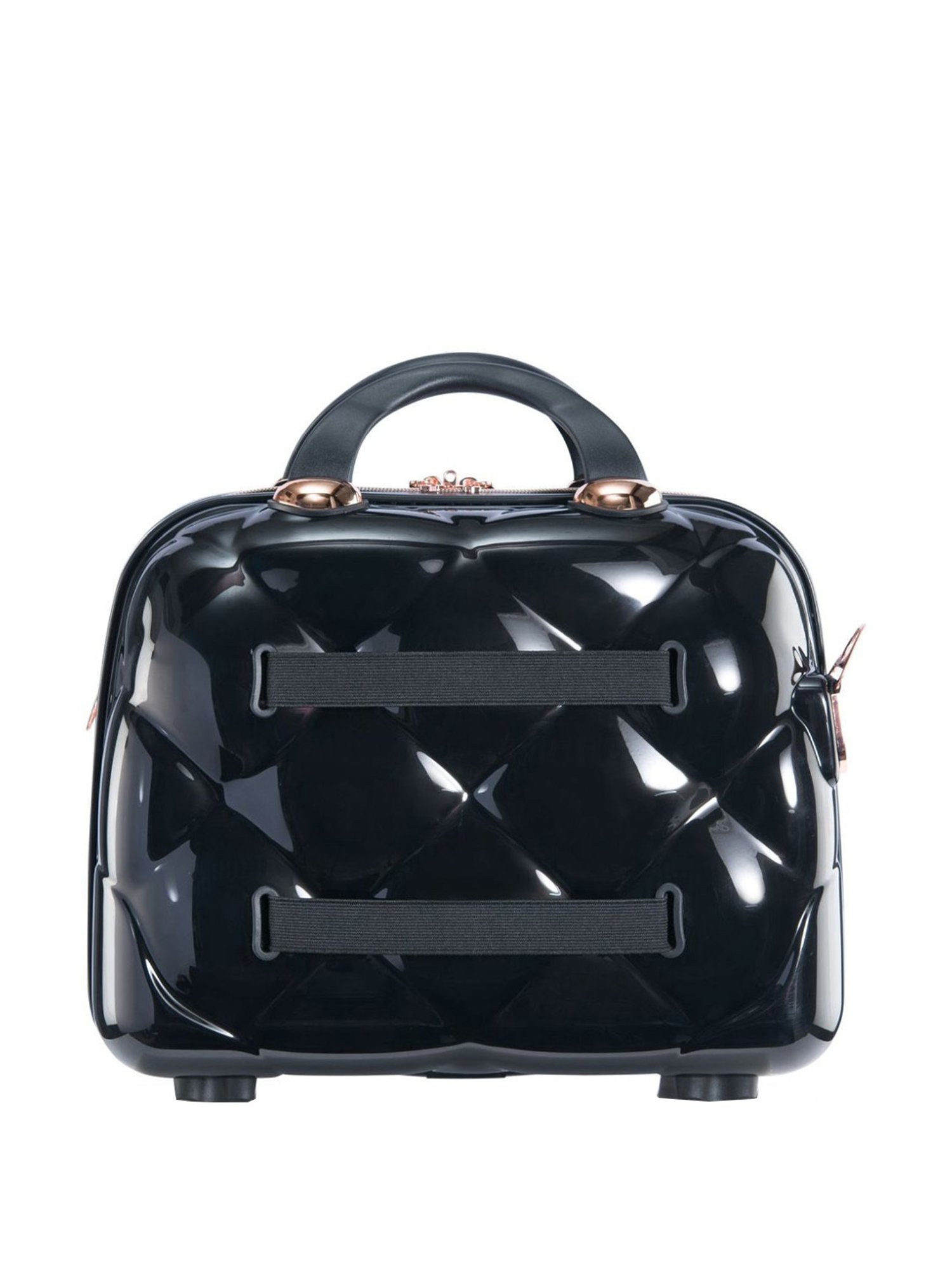 it luggage St Tropez Black Vanity Case 35cms Women Fashion Handbag Cosmetic Box