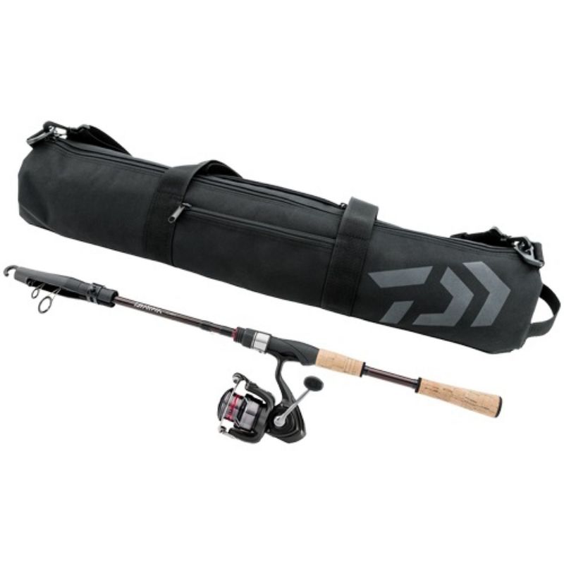 Daiwa Travel PMC DTC25Bi72TMFSC 2500Reel 7ft Telescoping Rod