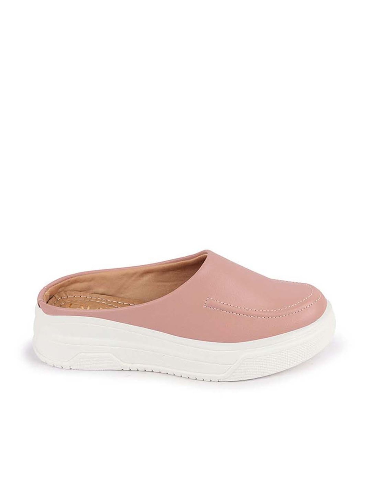 Fausto Women's Pink Mule Shoes