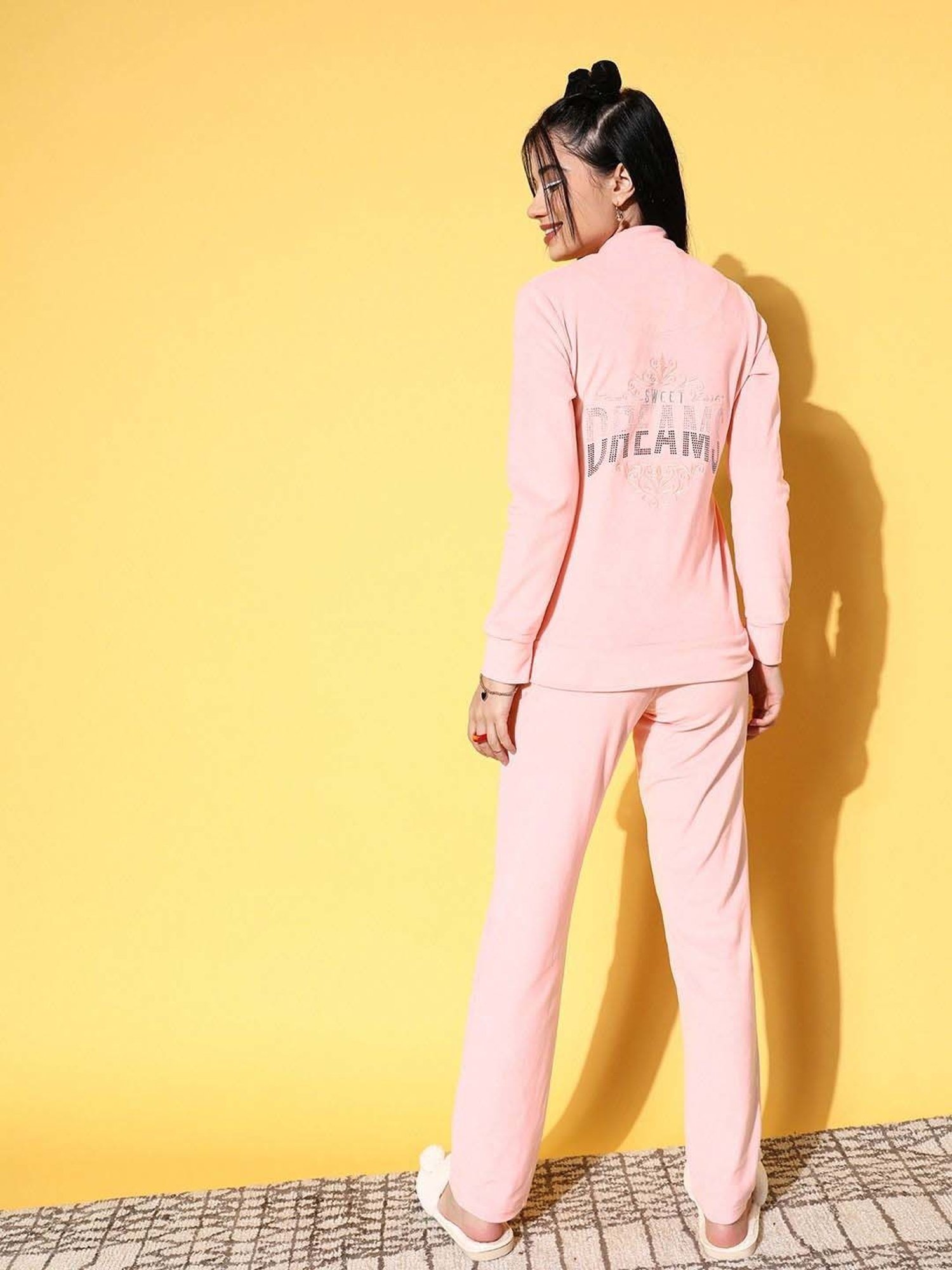 Secret Wish Lavender Hoodie With Lounge Pants