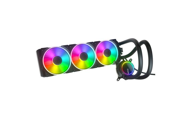 Fractal Design Celsius+ Prisma S36 Cooling Fan/Radiator/Pump - 3 x 120 mm - 85.7 CFM - 32.7 dB(A) Noise - Liquid Cooler Cooler - LLS Bearing