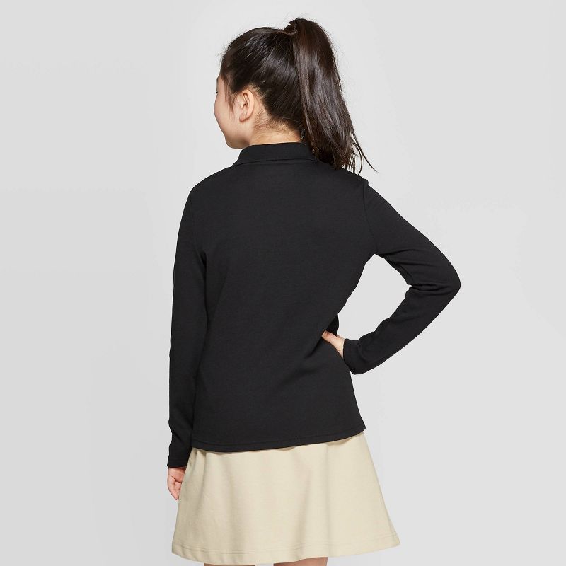 Dickies Girls' Performance Uniform Polo Shirt - Dark Navy S