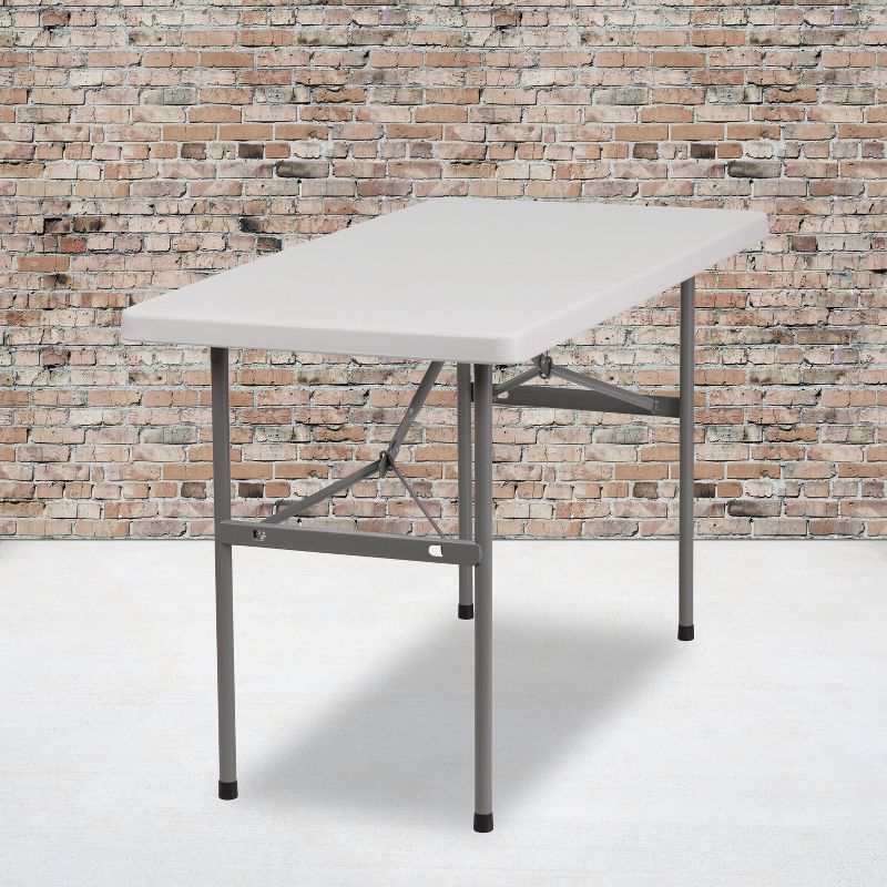 Emma and Oliver 72" x 12" x 12" Birchwood Bar Top Riser with Silver Legs
