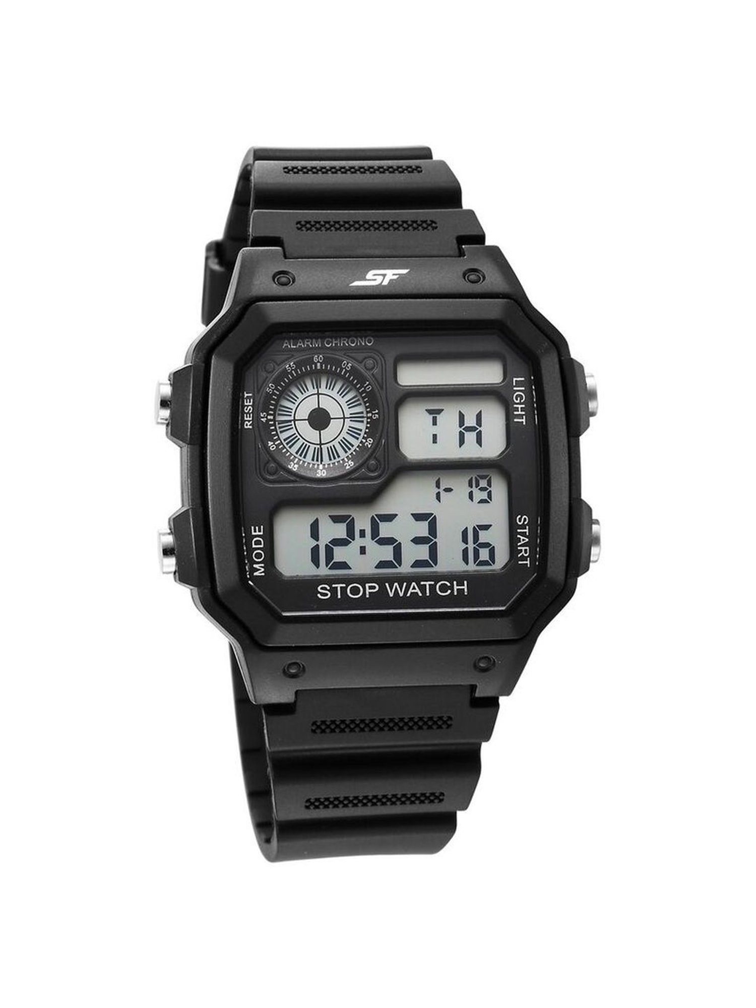 Sonata 77123PP01 Super Fiber Economy Unisex Digital Watch