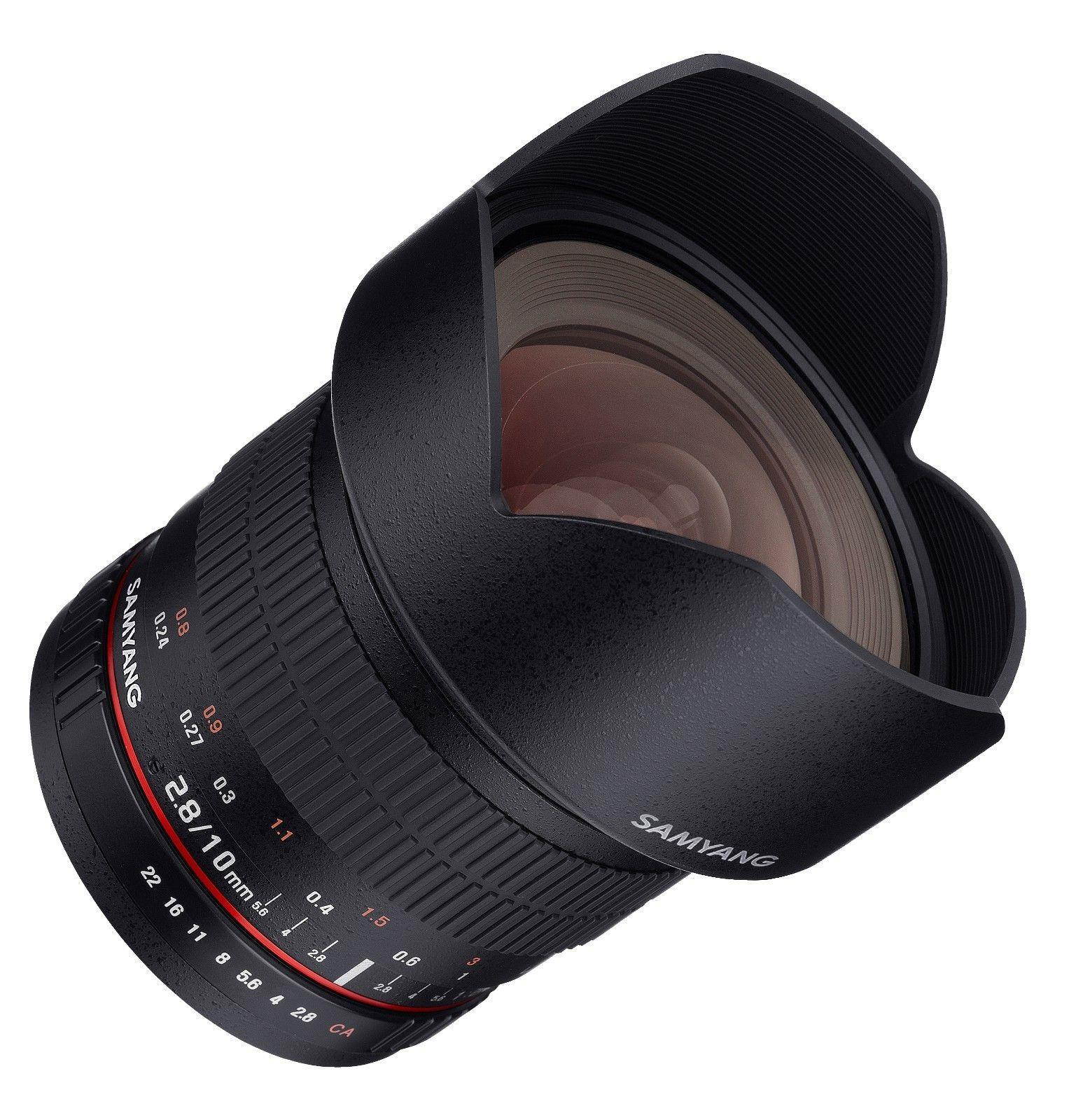 Samyang 10mm F2.8 ED AS NCS CS Ultra Wide Angle Lens Nikon DX Model 10MAF-N