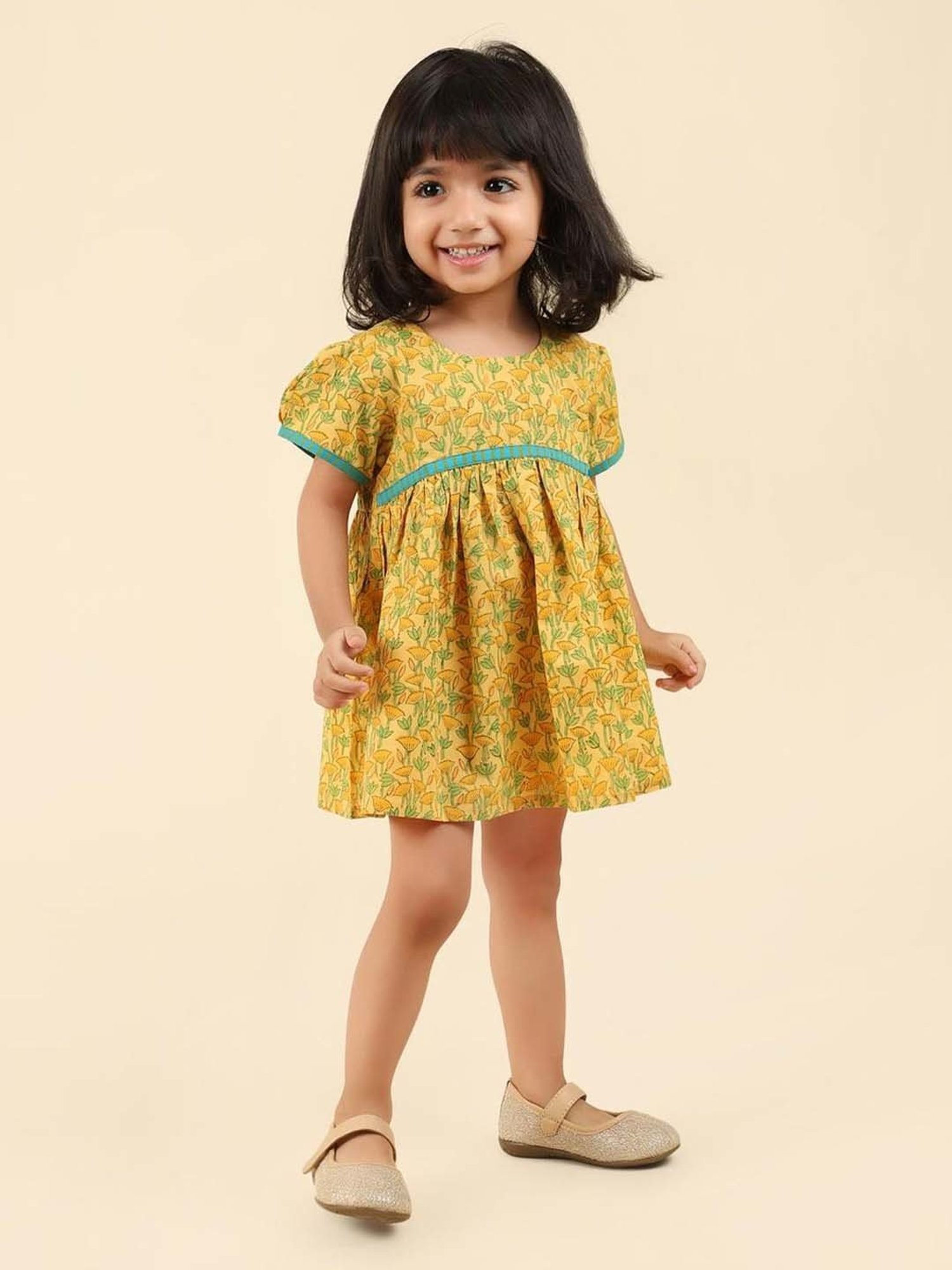 KIDS ONLY Black Floral Print Dress