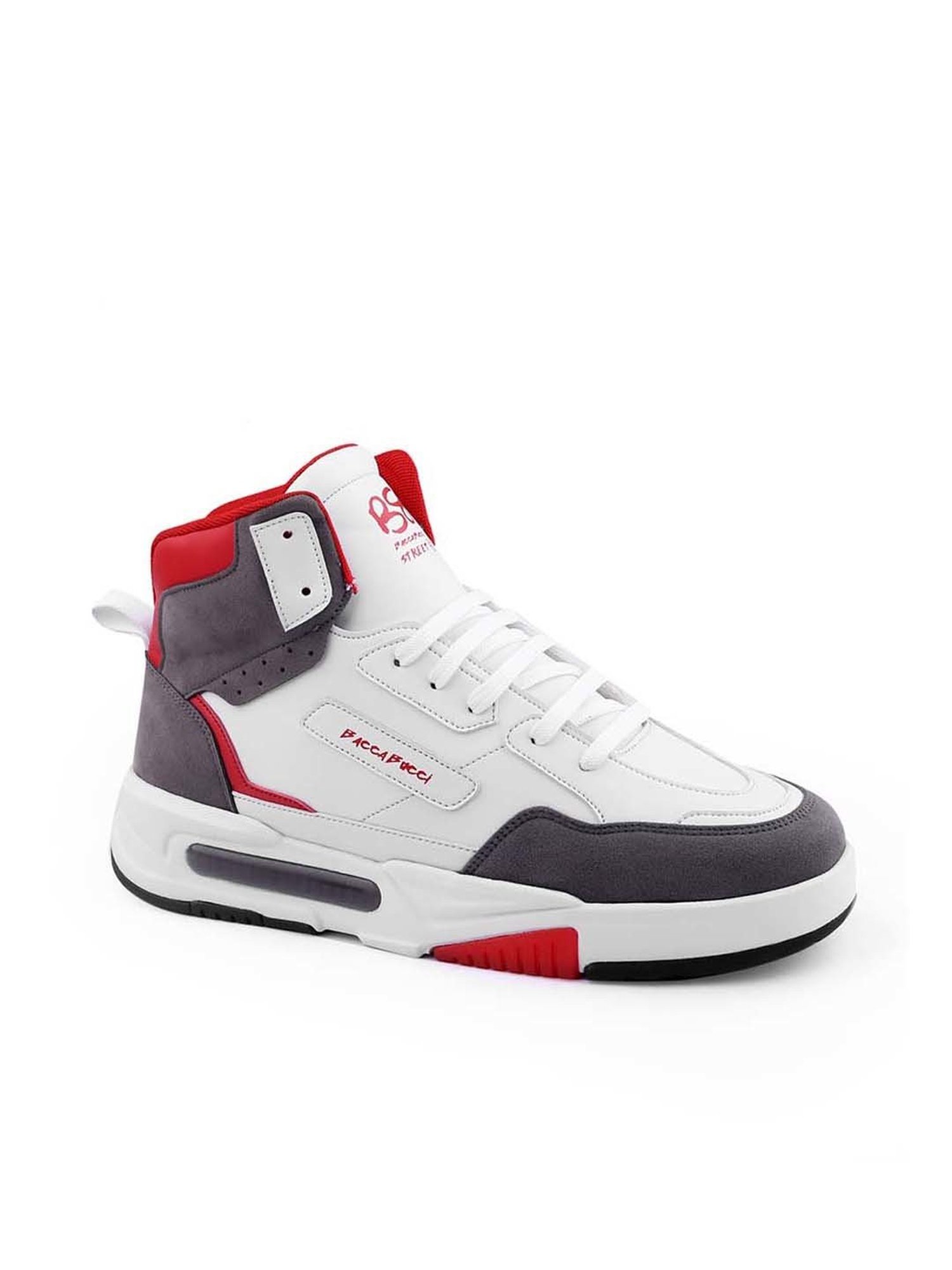 Bacca Bucci Men's VENGEANCE Red Casual Sneakers