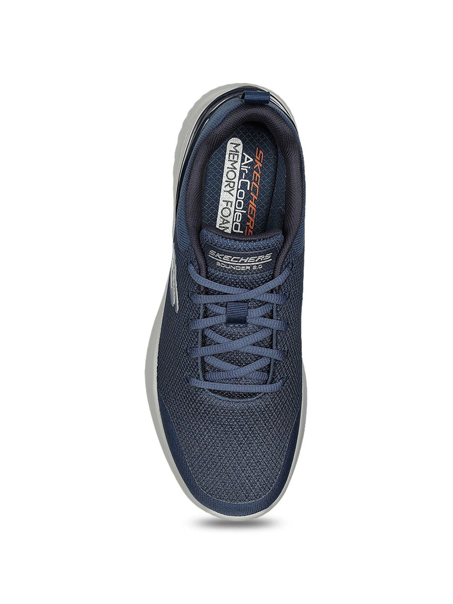 Skechers Men's BOUNDER 2.0 Navy Casual Lace Up Shoe