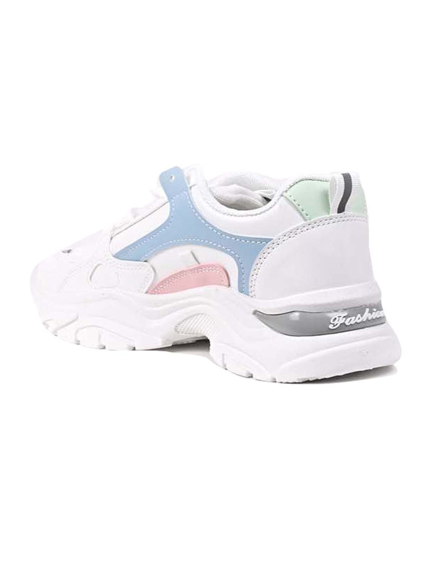 Jove Women's White Casual Sneakers