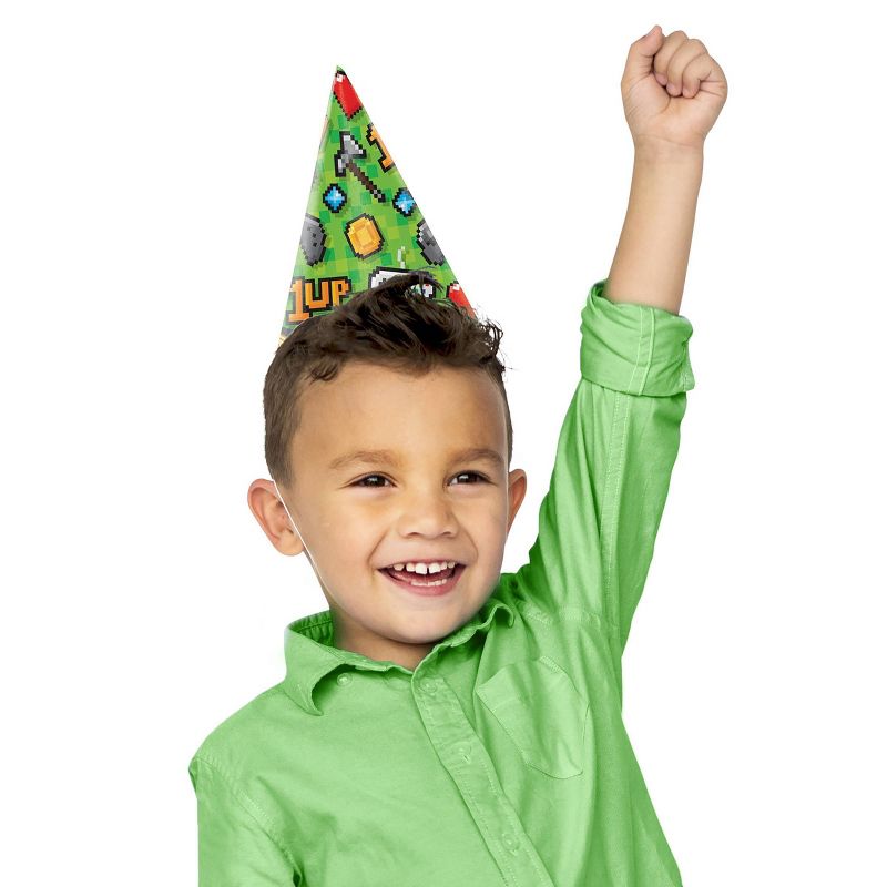 24ct Video Game Party Hats