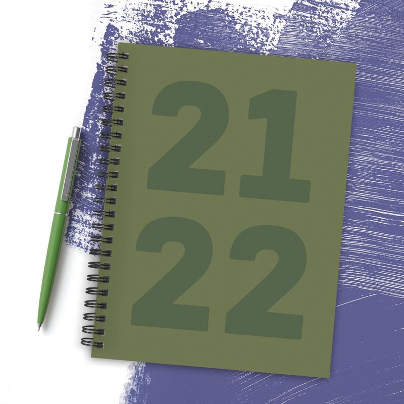 Undated Teacher Planner 8.5" x 11" Large Weekly Lesson Plan Book Botanical Floral - TF Publishing