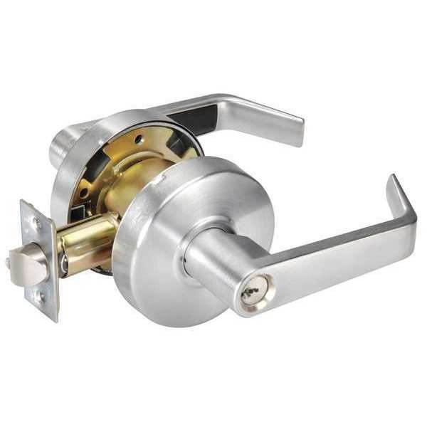 YALE AU4607LN x 626 Lever Lockset,Mechanical,Entrance